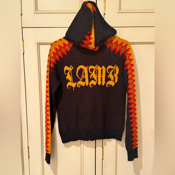 L.A.M.B Cashmere Hoodie. Rare from 2006 Fall Season. Size Medium. - Picture 3 of 11